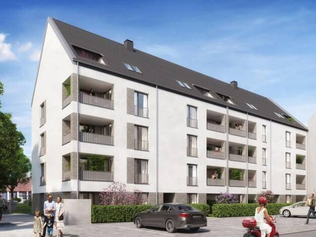 Studio zur Miete - Erstbezug 422 € 1 Zimmer 35,2 m² 3. Geschoss frei ab 01.09.2026 Elisenstr. 13 Ostviertel Stadtbezirk I 45139