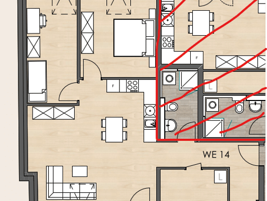 Wohnung zur Miete - Erstbezug 503 € 3 Zimmer 71,9 m² Geschoss 2/2 frei ab 01.11.2026 Pfeddersheim Worms 67551