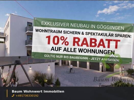 Wohnung zum Kauf provisionsfrei 287.550 € 3 Zimmer 70 m² Leinzeller Straße Mulfingen Göggingen 73571