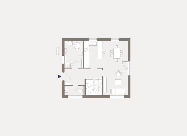 Einfamilienhaus zum Kauf 294.990 € 4 Zimmer 124 m² 359,3 m² Grundstück Bietigheim 76467