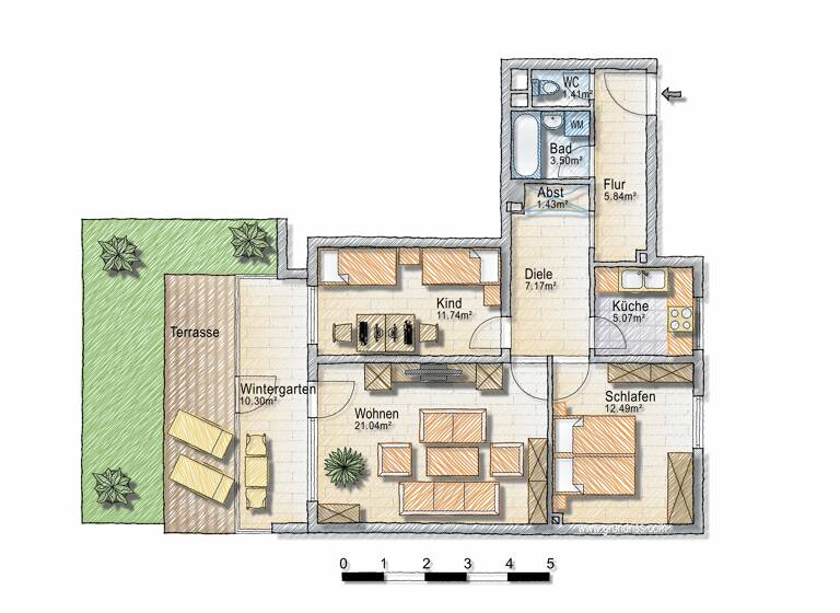 Wohnung zum Kauf 549.000 € 3 Zimmer 75 m²<br/>Wohnfläche ab sofort<br/>Verfügbarkeit Sendling-Westpark München 81369