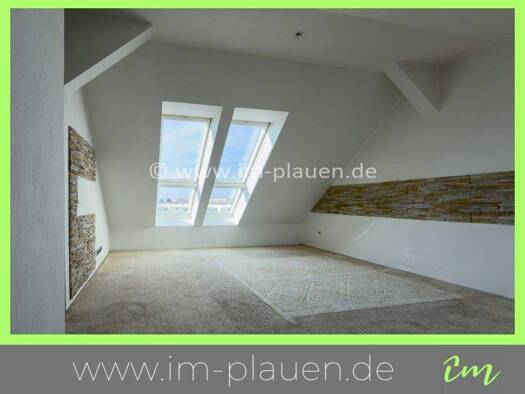 Maisonette zur Miete 450 € 3 Zimmer 113,8 m² 4. Geschoss frei ab sofort Pestalozzistraße 62 Westend Plauen 08523