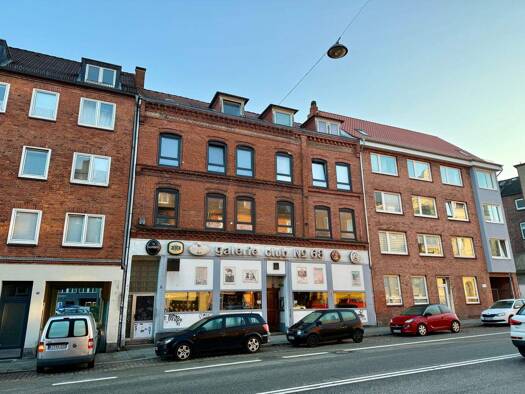 Wohn- und Geschäftshaus zum Kauf als Kapitalanlage geeignet 1.450.000 € 783 m² 623 m² Grundstück Exerzierplatz Kiel 24103