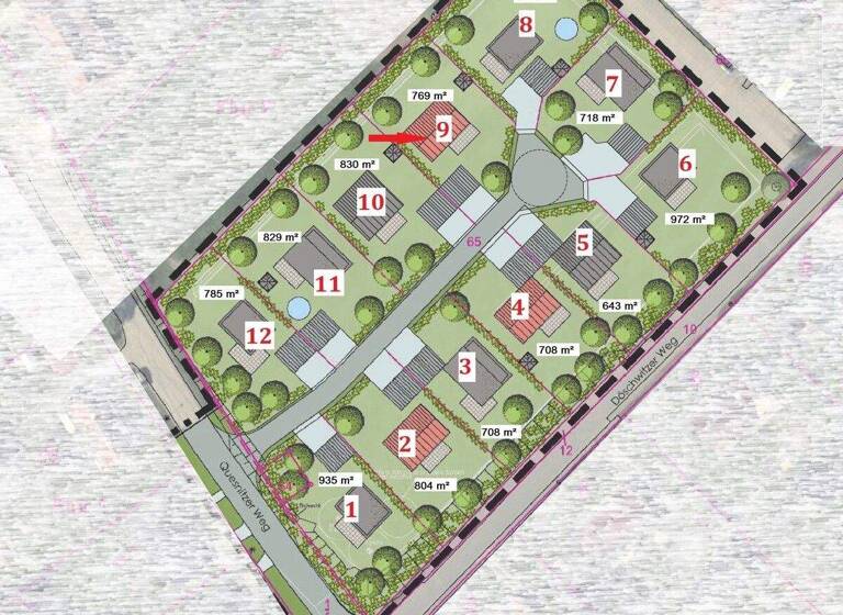Grundstück zum Kauf 92.280 € 769 m² Grundstück Quesnitzer Weg Droyßig 06722