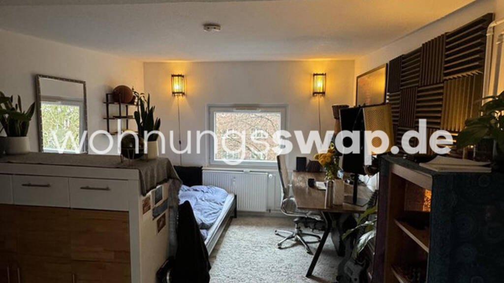 Studio zur Miete Tauschwohnung 365 € 1 Zimmer 25 m² 4. Geschoss Barmbek-Nord Hamburg 22307