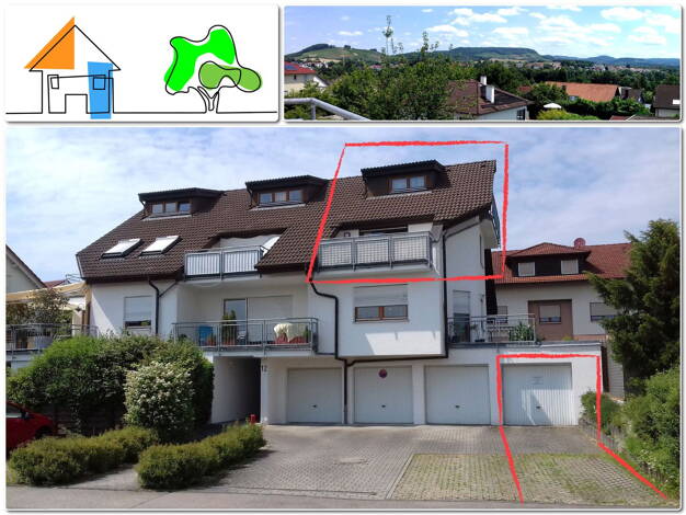 Maisonette zum Kauf provisionsfrei 269.000 € 3 Zimmer 83 m² 2. Geschoss Wilhelm Busch Rappach Bretzfeld 74626