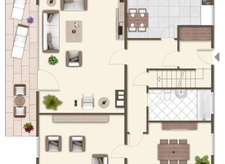 Bungalow zum Kauf 498.000 € 6 Zimmer 153,9 m² 673 m² Grundstück Oberau Altenstadt 63674