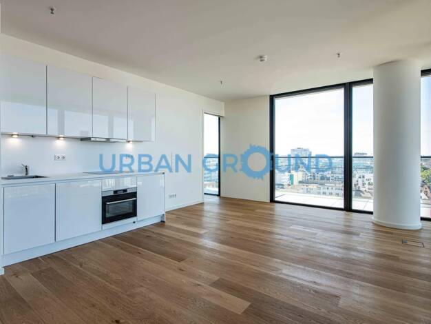 Wohnung zur Miete 1.580 € 2 Zimmer 62,6 m² 11. Geschoss frei ab 01.01.2027 Europa-Allee Gallus Frankfurt am Main 60327