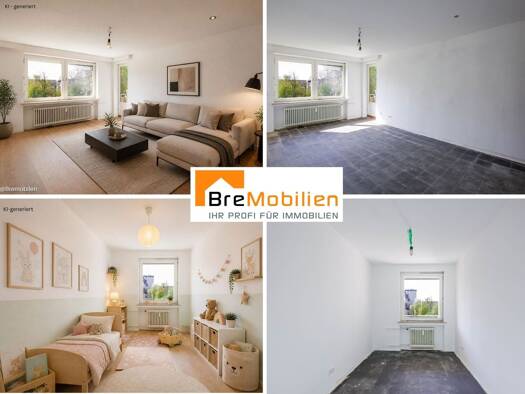 Wohnung zum Kauf 139.000 € 3 Zimmer 74,4 m² 2. Geschoss Tenever Bremen 28325