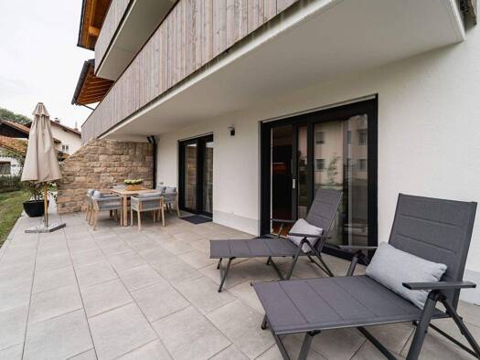 Wohnung zum Kauf - Neubau provisionsfrei 449.500 € 2 Zimmer 68 m² EG frei ab sofort Feldwieserstraße 52 Feldwies Übersee 83236