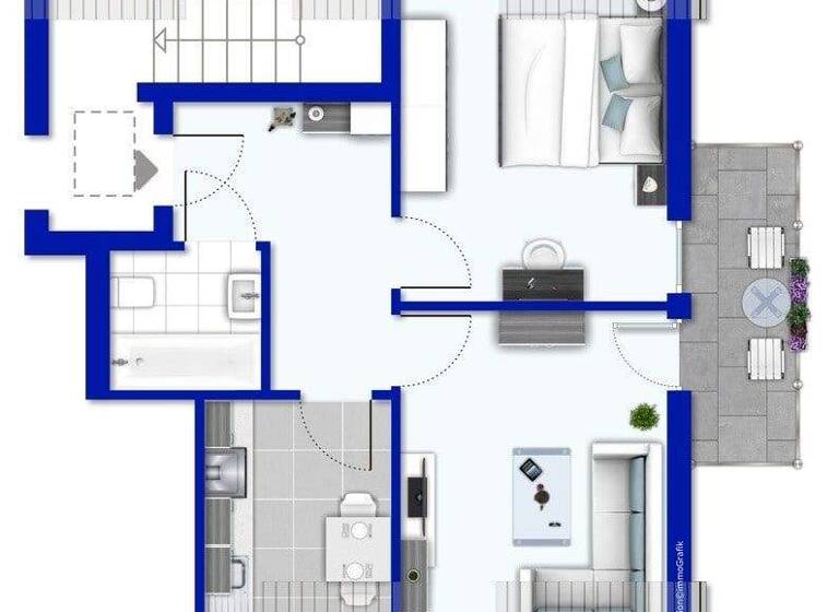 Wohnung zum Kauf 185.000 € 2 Zimmer 53 m² 2. Geschoss Schierstein Wiesbaden 65203