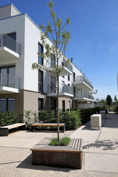 Wohnung zur Miete - Erstbezug 981 € 2 Zimmer 53 m² 1. Geschoss Am Hasenpfad 5 Delkenheim - Süd Wiesbaden 65205