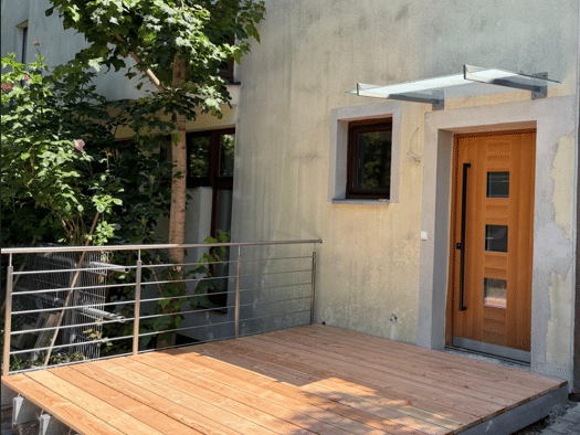 Terrassenwohnung zum Kauf provisionsfrei 215.000 € 2 Zimmer 52 m² Geschoss EG/3 frei ab sofort Schleifweg 59 d Großreuth h d Veste Nürnberg 90409