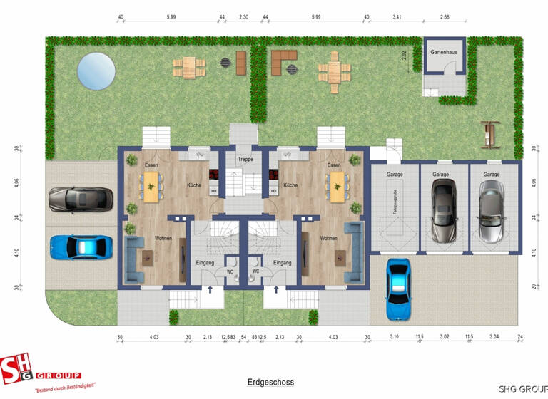Doppelhaushälfte zum Kauf 450.000 € 5 Zimmer 167,1 m²<br/>Wohnfläche 310 m²<br/>Grundstück ab sofort<br/>Verfügbarkeit Heuerfeld 2 Altenhagen Hagen 58097