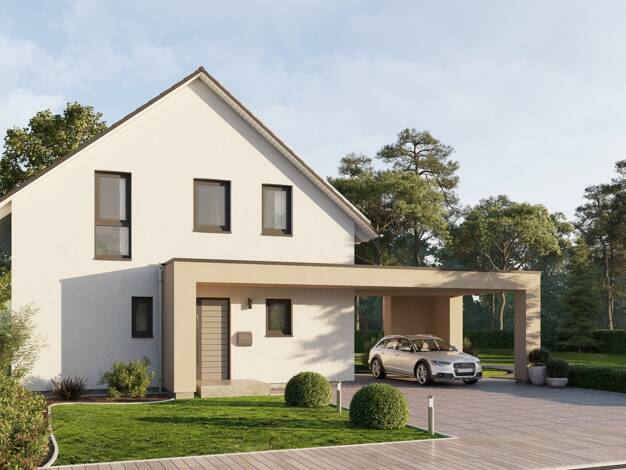 Haus zum Kauf 286.000 € 4 Zimmer 136,1 m² 610 m² Grundstück Brandoberndorf Waldsolms 35647