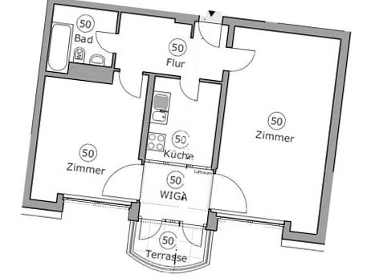 Wohnung zum Kauf provisionsfrei 375.000 € 2 Zimmer 62,9 m²<br/>Wohnfläche 6.<br/>Geschoss Karl-Stieler-Str. 19 Steglitz Berlin 12167