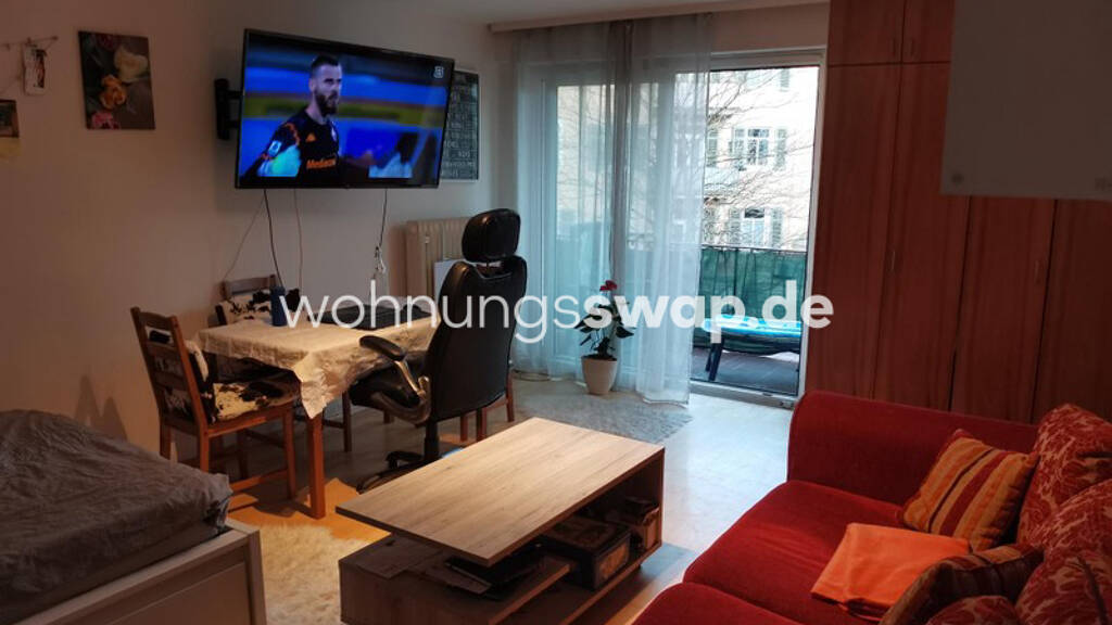 Studio zur Miete Tauschwohnung 435 € 1 Zimmer 35 m² 2. Geschoss Brühl Freiburg im Breisgau 79108