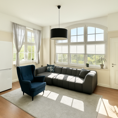 Wohnung zur Miete 745 € 4 Zimmer 87,2 m² 1. Geschoss frei ab 01.09.2025 Hufelandstraße 13a Arnsdorf Arnsdorf 01477
