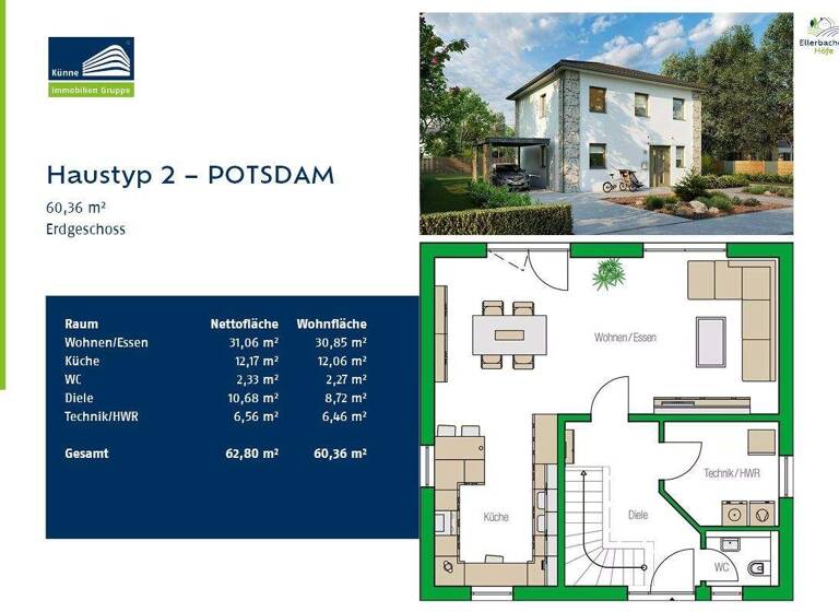 Einfamilienhaus zum Kauf - Erstbezug provisionsfrei 396.400 € 4 Zimmer 118,1 m² 498 m² Grundstück Lützen 06686