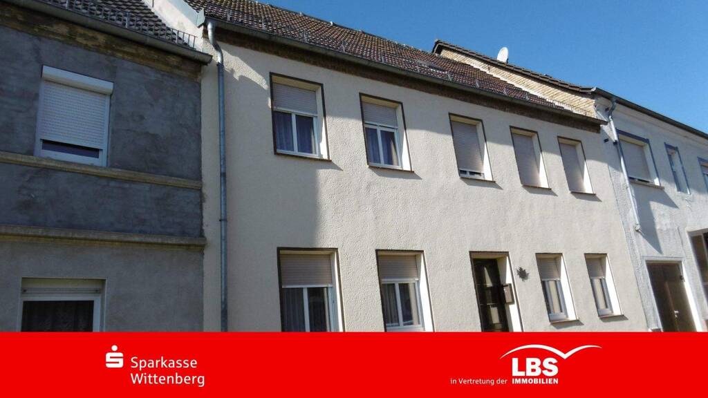 Reihenmittelhaus zum Kauf 98.000 € 7 Zimmer 176 m² 1.128 m² Grundstück Zahna Zahna-Elster 06895