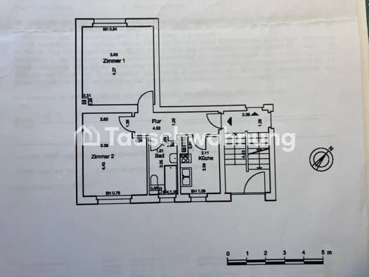 Wohnung zur Miete Tauschwohnung 413 € 2 Zimmer 47 m² Köpenick Berlin 12435