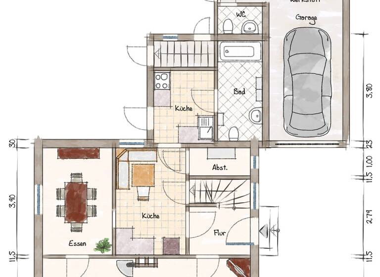 Einfamilienhaus zum Kauf 349.000 € 5 Zimmer 110 m² 783 m² Grundstück Kappeln 24376