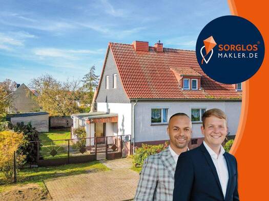 Doppelhaushälfte zum Kauf 115.000 € 5 Zimmer 101 m² 1.264 m² Grundstück Wörmlitz Möckern 39291