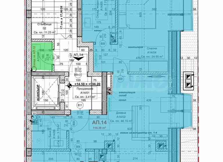 Studio zum Kauf 260.000 € 3 Zimmer 136 m² Sofia