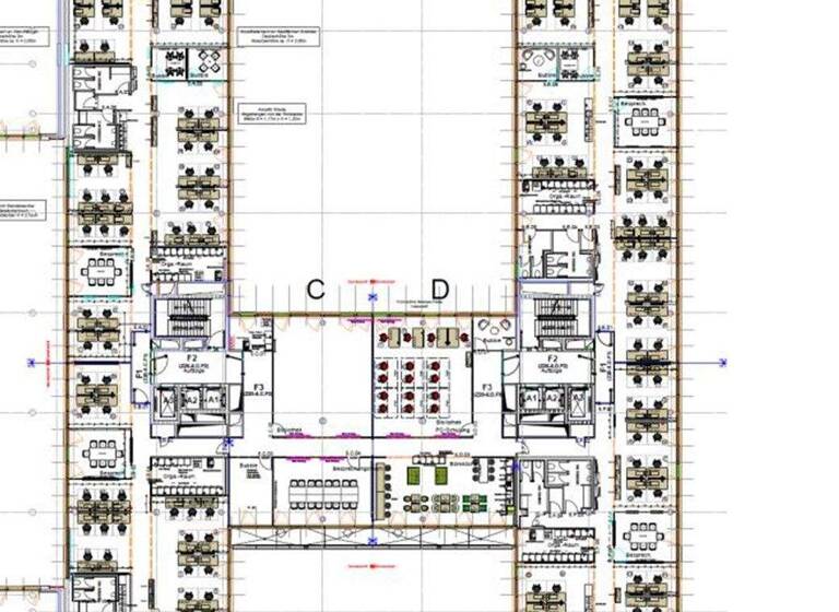 Bürofläche zur Miete provisionsfrei 18 € 2.492 m² Bürofläche teilbar ab 582 m² Hammerbrook Hamburg 20097
