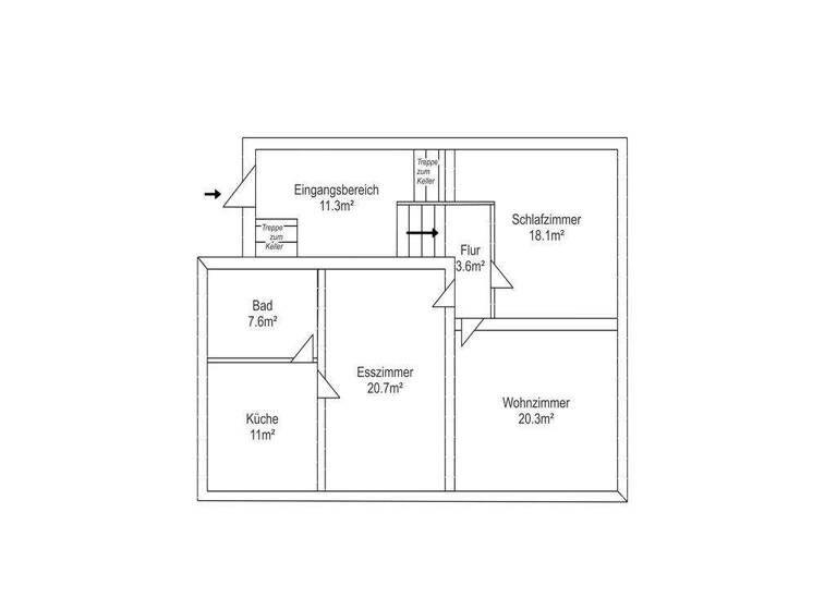 Einfamilienhaus zum Kauf 169.000 € 4 Zimmer 121 m² 1.100 m² Grundstück Lucka 04613