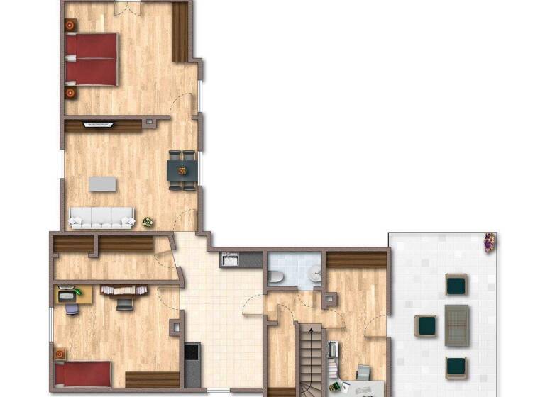 Haus zum Kauf 264.000 € 7 Zimmer 825 m² Grundstück Frühlingstraße 2 Kirchheim 97268