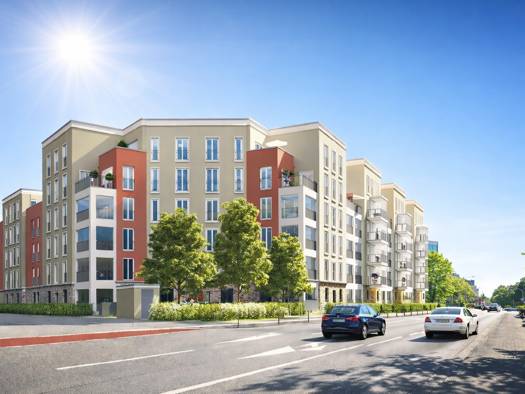 Wohnung zur Miete 1.320 € 2 Zimmer 65 m² Geschoss 2/3 frei ab sofort Darmstadt 64283