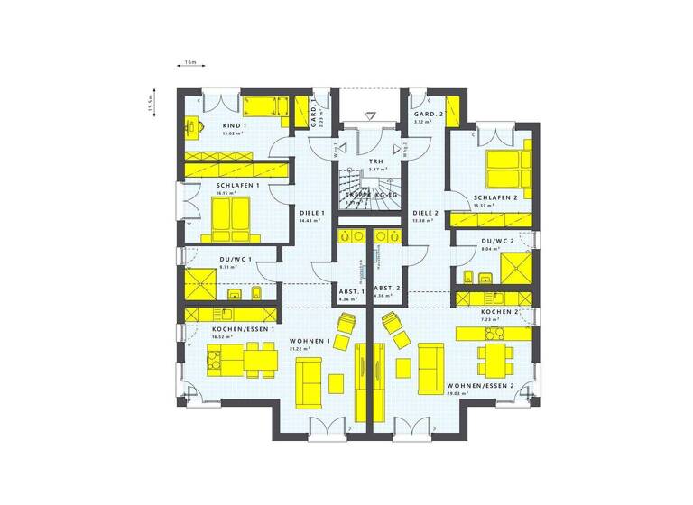 Mehrfamilienhaus zum Kauf - Erstbezug provisionsfrei 1.979.566 € 10 Zimmer 360 m² 529 m² Grundstück Schorndorf 73614