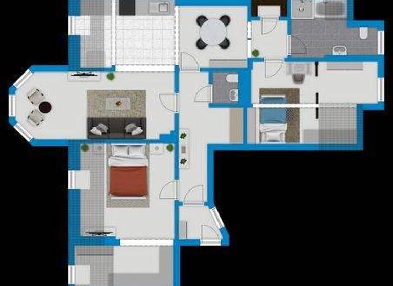 Wohnung zur Miete 990 € 3 Zimmer 111 m² 2. Geschoss Fischer-von-Erlach-Straße 70 Giebichenstein Halle 06114