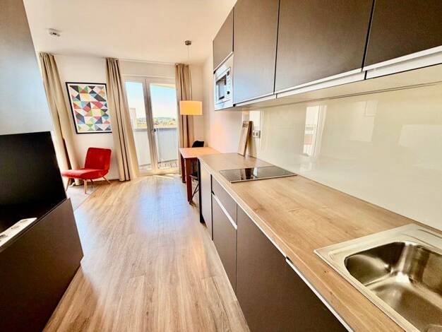 Studio zur Miete 622 € 1 Zimmer 33 m² 2. Geschoss frei ab sofort Niederkasseler Straße 99 Schwarzrheindorf Bonn 53225