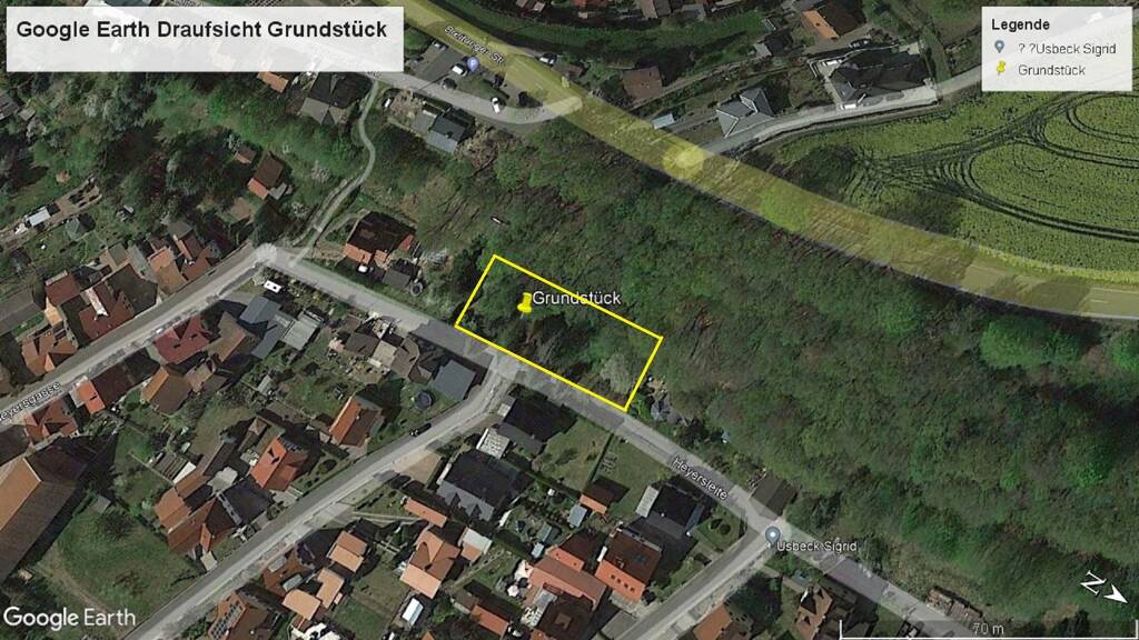 Grundstück zum Kauf provisionsfrei 37.000 € 973 m² Grundstück Heyersleite 9 Wernshausen Schmalkalden 98574