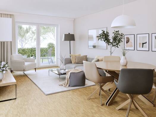 Terrassenwohnung zum Kauf - Erstbezug provisionsfrei 439.500 € 2 Zimmer 64,7 m² Geschoss EG/4 frei ab 31.10.2028 Vitalisstr. 361 Müngersdorf Köln 50933