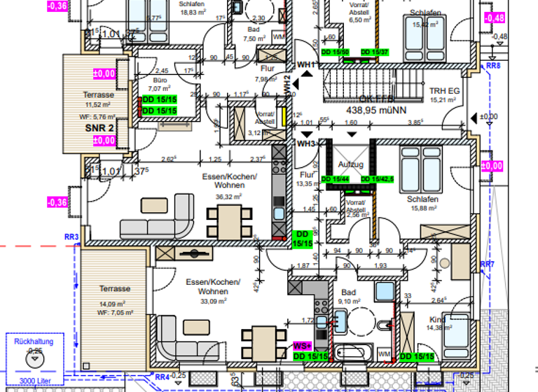 Wohnung zum Kauf - Erstbezug als Kapitalanlage geeignet 247.660 € 2 Zimmer 70,8 m² Königsberg 33 Gangkofen 84140