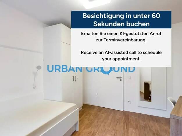 Studio zur Miete 496 € 1 Zimmer 11,9 m² 5. Geschoss frei ab 16.05.2026 Ostendstraße Oberschöneweide Berlin 12459