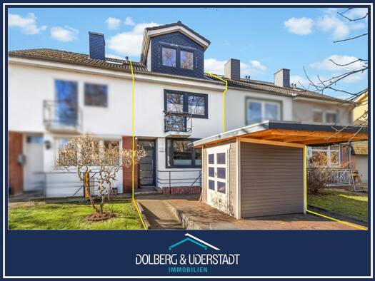 Reihenmittelhaus zum Kauf 420.000 € 5 Zimmer 100 m² 131 m² Grundstück Harksheide Norderstedt 22844