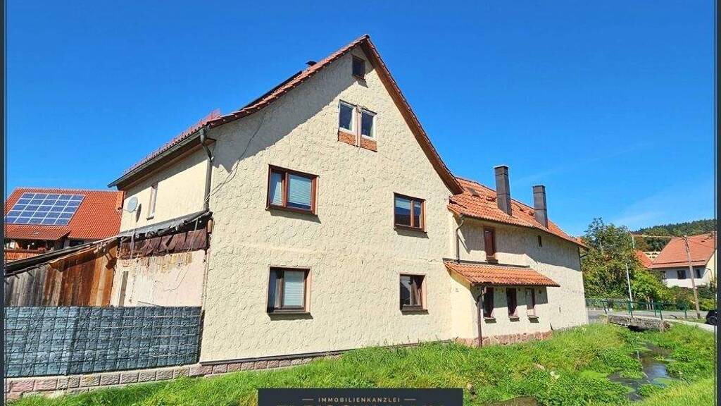 Einfamilienhaus zum Kauf provisionsfrei 105.000 € 10 Zimmer 130 m² 911 m² Grundstück frei ab 01.03.2026 Am Wasser 6 Schmeheim 98530
