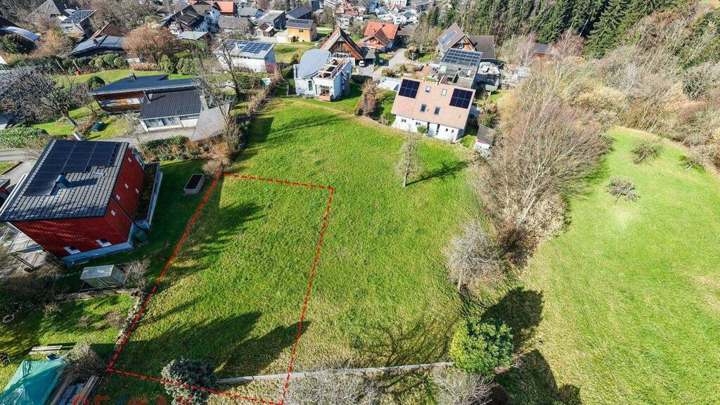 Grundstück zum Kauf 582 m² Grundstück Linzenberg Schwarzach 6858