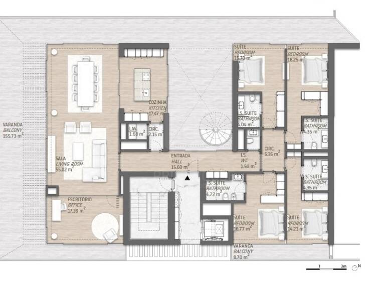 Wohnung zum Kauf - Erstbezug 3.250.000 € 246 m² Quarteira