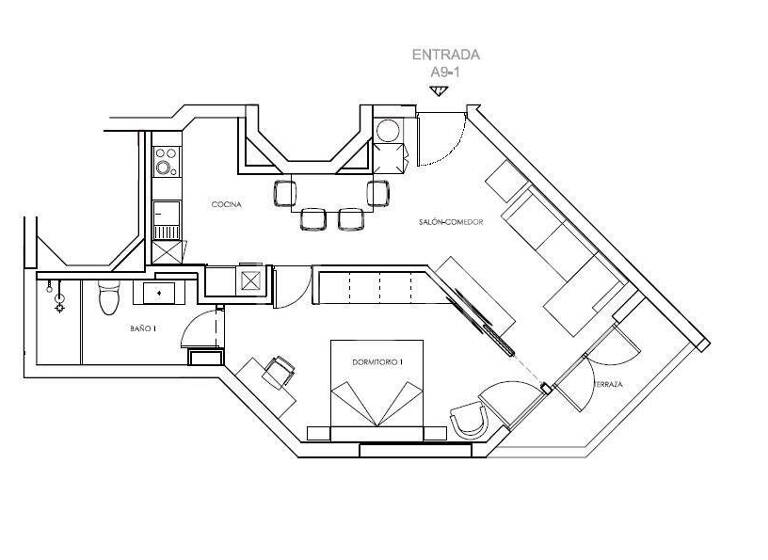 Wohnung zum Kauf 324.111 € 54 m² Playa de los Cristianos 38650
