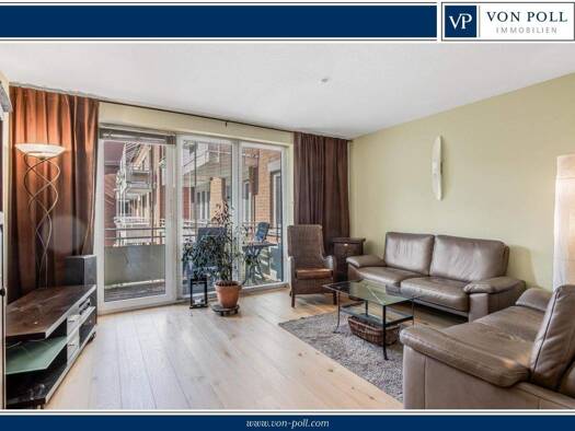 Wohnung zum Kauf 288.000 € 2,5 Zimmer 71,8 m² 2. Geschoss Wik Kiel 24106