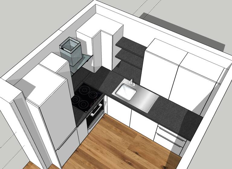 Wohnung zur Miete - Erstbezug 1.655 € 3 Zimmer 84,5 m² 2. Geschoss Goldina-Hirschberg-Straße 9 Bockenheim Frankfurt am Main 60487