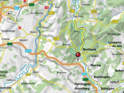 Penthouse zur Miete 1.450 € 3 Zimmer 102,8 m² 4. Geschoss frei ab sofort Merzig 66663