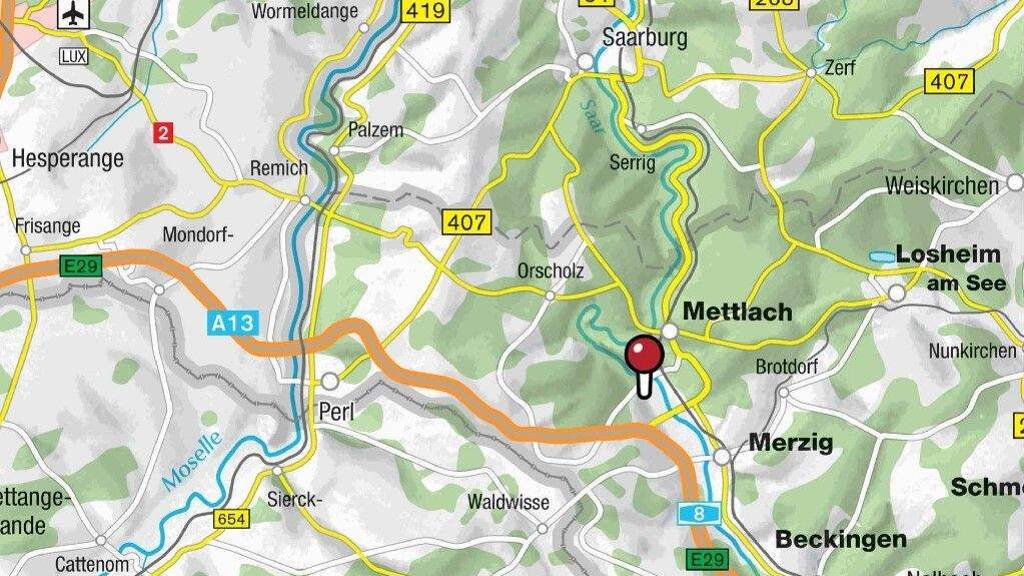 Penthouse zur Miete 1.450 € 3 Zimmer 102,8 m² 4. Geschoss frei ab sofort Merzig 66663