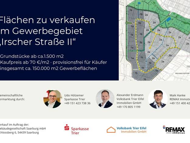 Gewerbegrundstück zum Kauf provisionsfrei Saarburg 54439