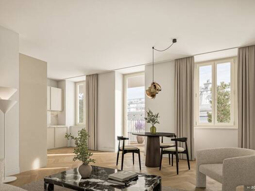 Wohnung zum Kauf - Neubau 650.000 € 2 Zimmer 67,5 m² 3. Geschoss Ausstellungsstraße 29 Wien 1020